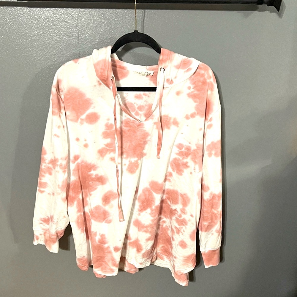 Pink Tie Dye Hoodie